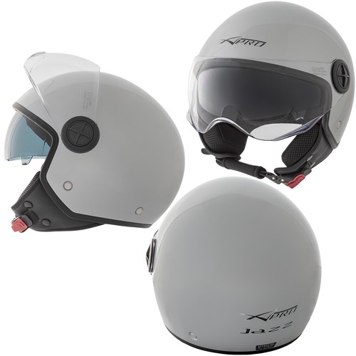 Casco jet moto visiera - casco,