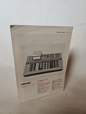 Olivetti Logos 42 Scheda
