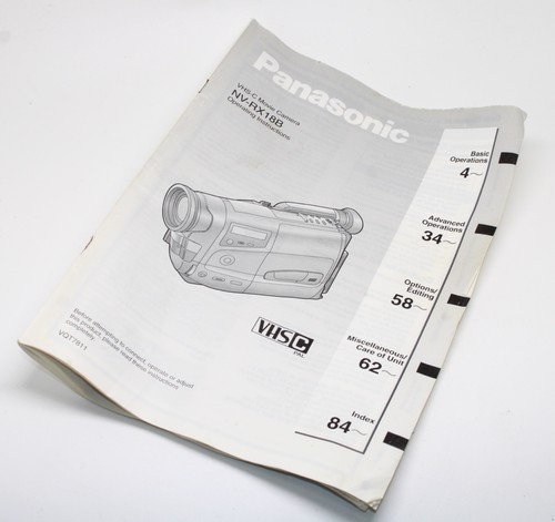 Panasonic rx18b videocamera - nv-rx18b,