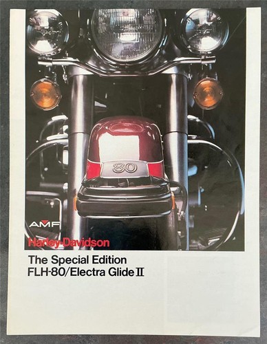 Brochure vendita moto harley - brochure,