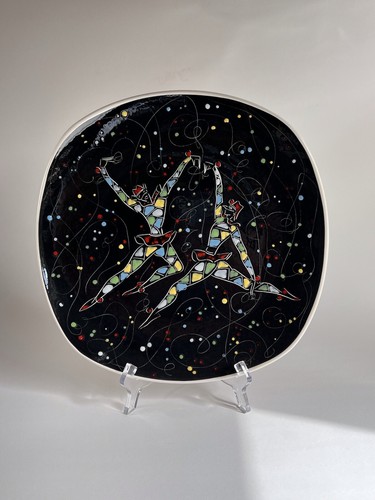Piatto ceramica vintage aldo - piatto,