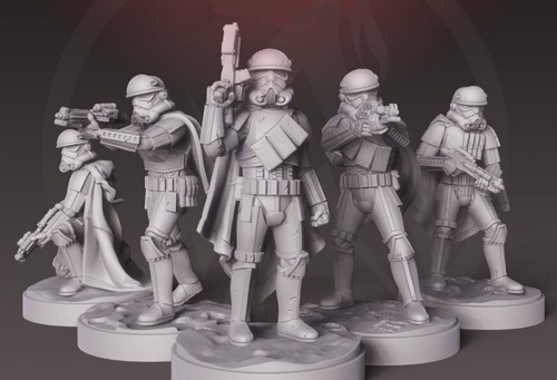 Star wars legioni - star, miniature
