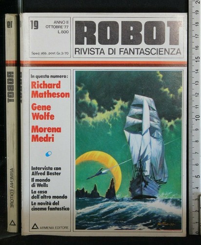 Robot rivista fantascienza - robot.,