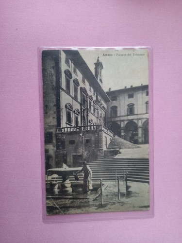 Cartolina arezzo piazza - cartolina,