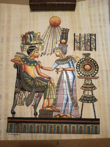 Papiro egiziano disegno - papiro,