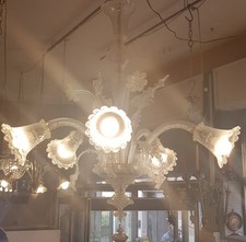 Grande Lampadario Vetro