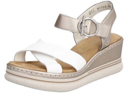 Rieker sandali donna pelle - rieker,