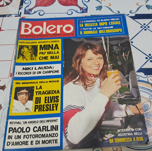 Bolero 1582 1977 elvis presley - bolero,