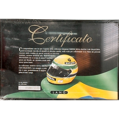 Certificato collezione senna - collezione,