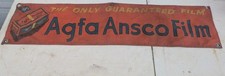 Striscione pellicola Agfa Ansco vintage