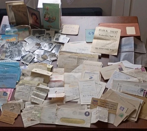 Enorme vintage lotto ephemera - lotto,