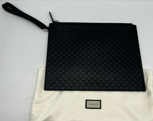 Gucci black embossed - black, gg-embossed