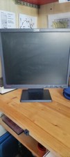 IBM L171 SCHERMO MONITOR LCD DISPLAY 17" 4:3 5:4 QUADRATO DVR CASSA VGA LAMPADE.