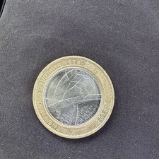 Moneta 2 sterline prima guerra