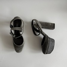 CASADEI DECOLLETE GRIGIE CINIGLIA