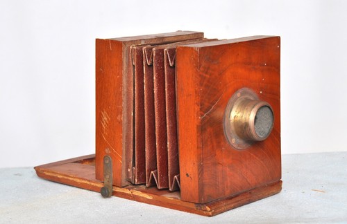 Macchina fotografica legno - fotografica,