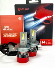 2 lampadine LED H4 H19 con