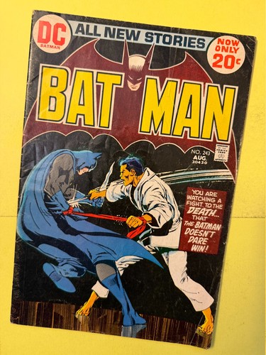 Batman 243 key - debut, lazarus