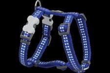 Red Dingo DH-RB-DB-12 Imbracatura per Cani Riflettente Blu Scuro - Extra Small