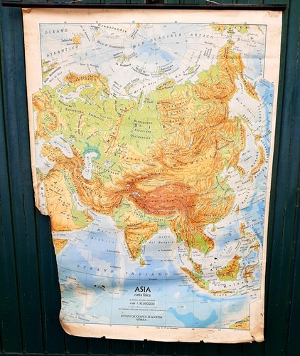 Carta geografica scolastica - carta,