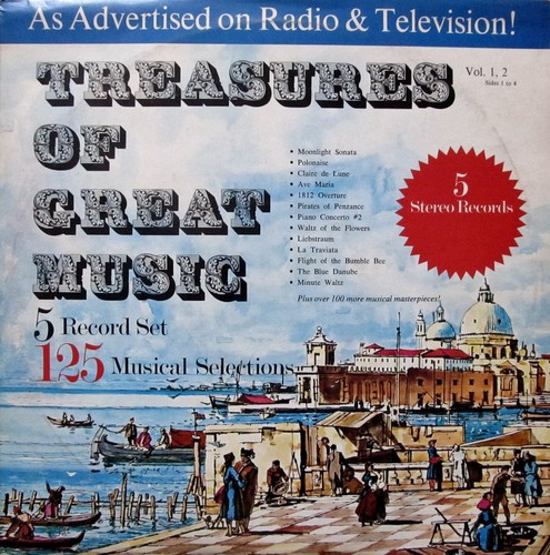 Treasures great music - treasures,