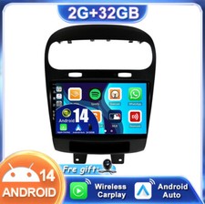2G+32G Per Fiat Freemont 2013-2020 Autoradio Android 14 GPS Navi CarPlay RDS DSP