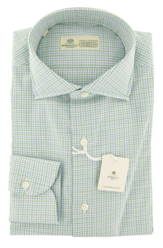 Camicia cotone verde a - in,