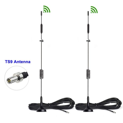 Antenna ts9 esterna 12db 4g - antenna,