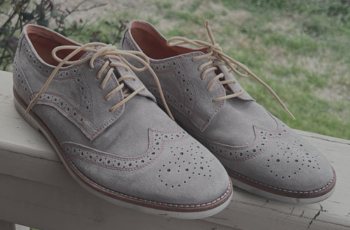 Carlo pazolini taupe suede - carlo,