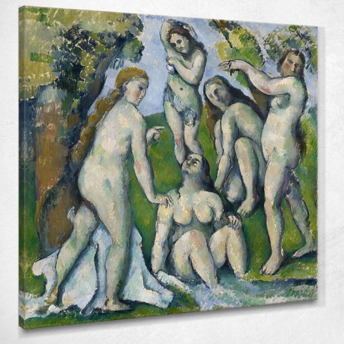 Cinque bagnanti paul cézanne - cinque,
