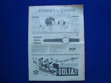 LA  DOMENICA DEL CORRIERE N 4  ANNO 56  24 GENNAIO   1954