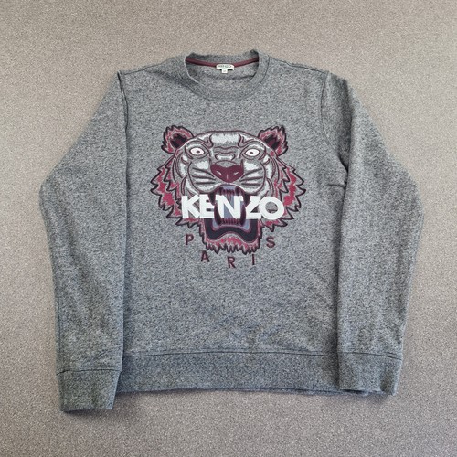 Kenzo maglione uomo grigio - kenzo,