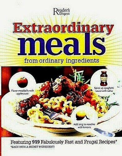 Extraordinary meals from