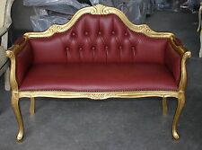 DORMOUSE PANCHETTA DIVANETTO INGRESSO CAMERA DA LETTO FOGLIA ORO CAPITONNE'