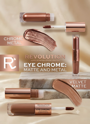 Makeup revolution eye chrome - makeup,