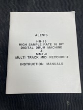 Alesis HR 16 MMT 8 Manuale