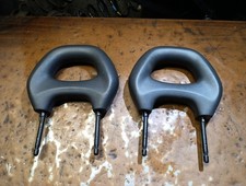 Fiat Punto 188 Poggiatesta Anteriori In Gomma Nero Originali