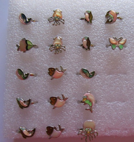 Anelli magici conchiglia set - anelli,