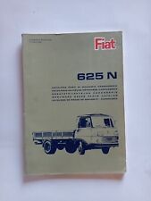 FIAT CATALOGO OFFICINA SPECIFICO CARROZZERIA PARTI RICAMBIO - 625 N