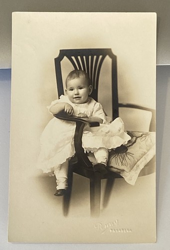 Cartolina fotografica bambino