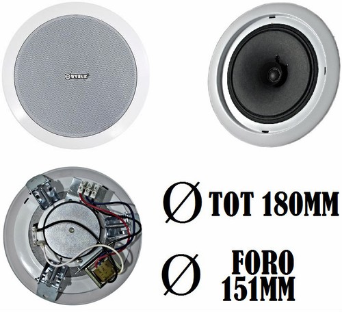 Cassa acustica incasso