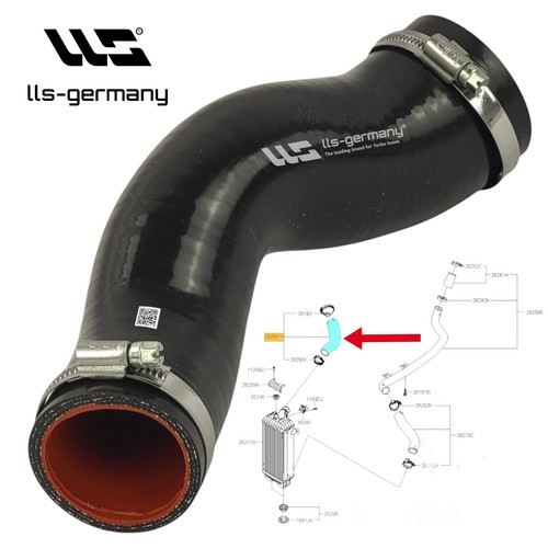 Tubo turbo intercooler - per, kia