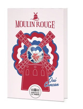 10 euro Moulin Rouge argento