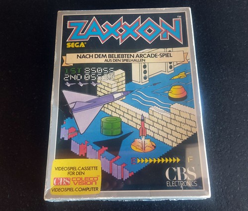Precintato zaxxon coleco - zaxxon,