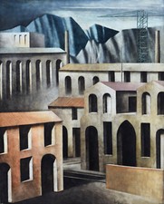 Marcello Scuffi Olio su tela