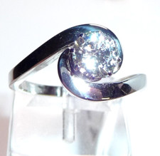 Anello oro 585 0,82 ct