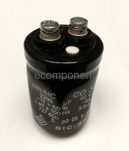 Condensatore elettrolitico - elettrolitico, a