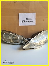 Coppia Fari Fanali Proiettori Anteriori DX SX PEUGEOT 206 1998 2012 Originali