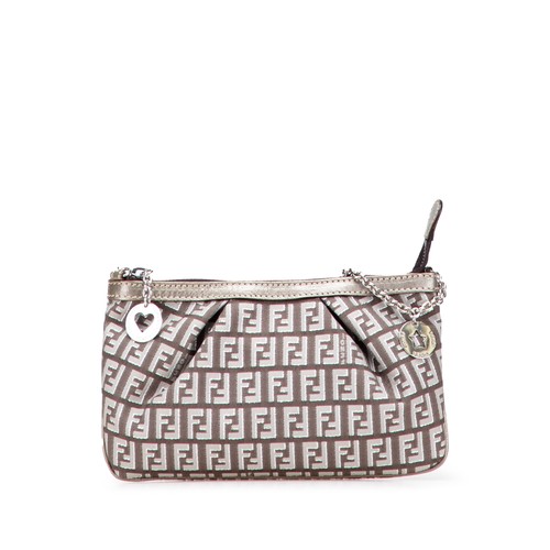 Fendi zucchino canvas - zucchino, chain