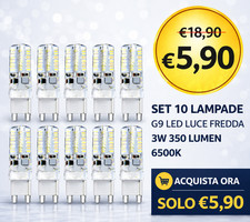 Lampadine led 3w 350lm - 10,